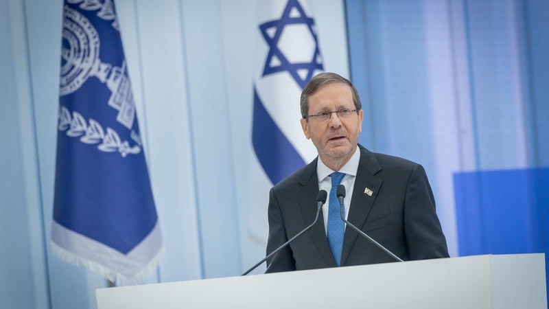 President Isaac Herzog. Israel is a nation of faith and innovation. Photo by Chaim Goldberg/Flash90