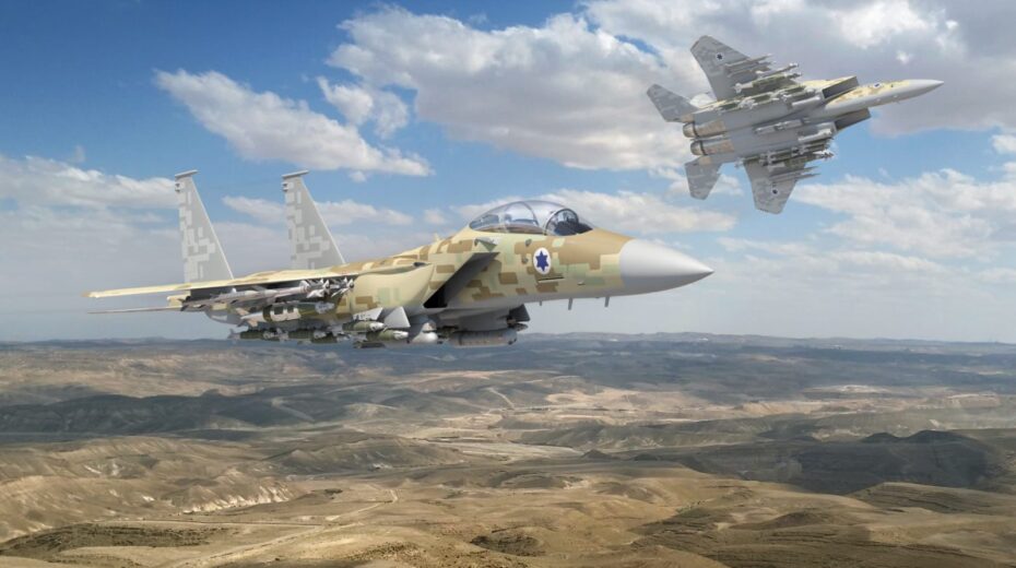 Israeli F-15 fighters. Photo: Boeing