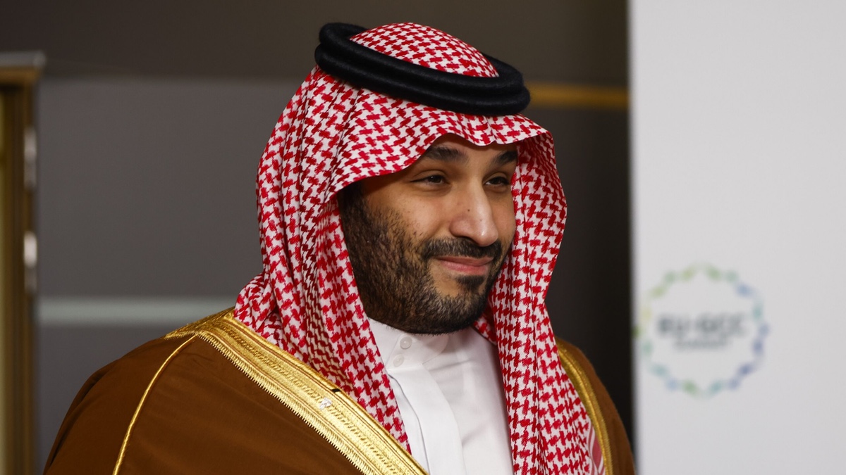 Saudi Arabian Crown Prince and Prime Minister Mohammed bin Salman bin Abdulaziz Al Saud. EPA-EFE/JOHANNA GERON / POOL