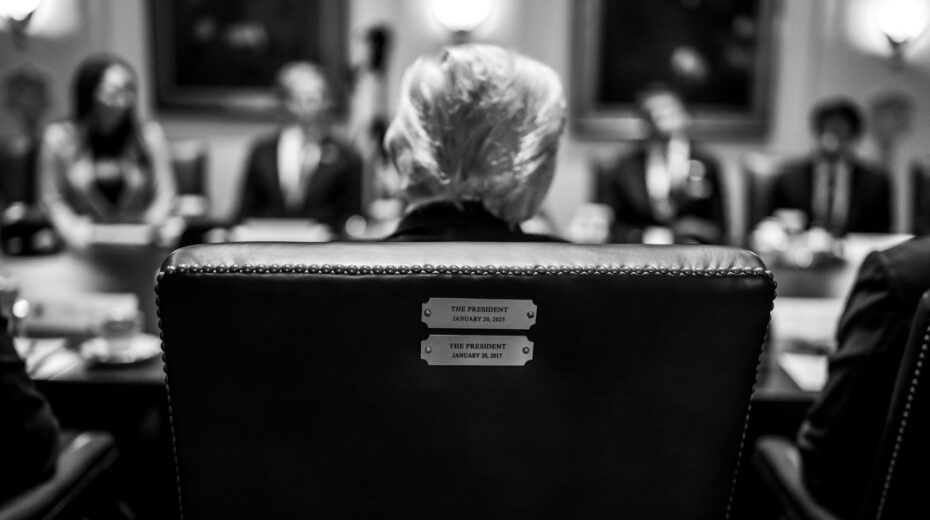 US President Donald Trump holds a cabinet meeting in the Cabinet Room of the White House, May 27, 2026. Credit: Daniel Torok/White House.