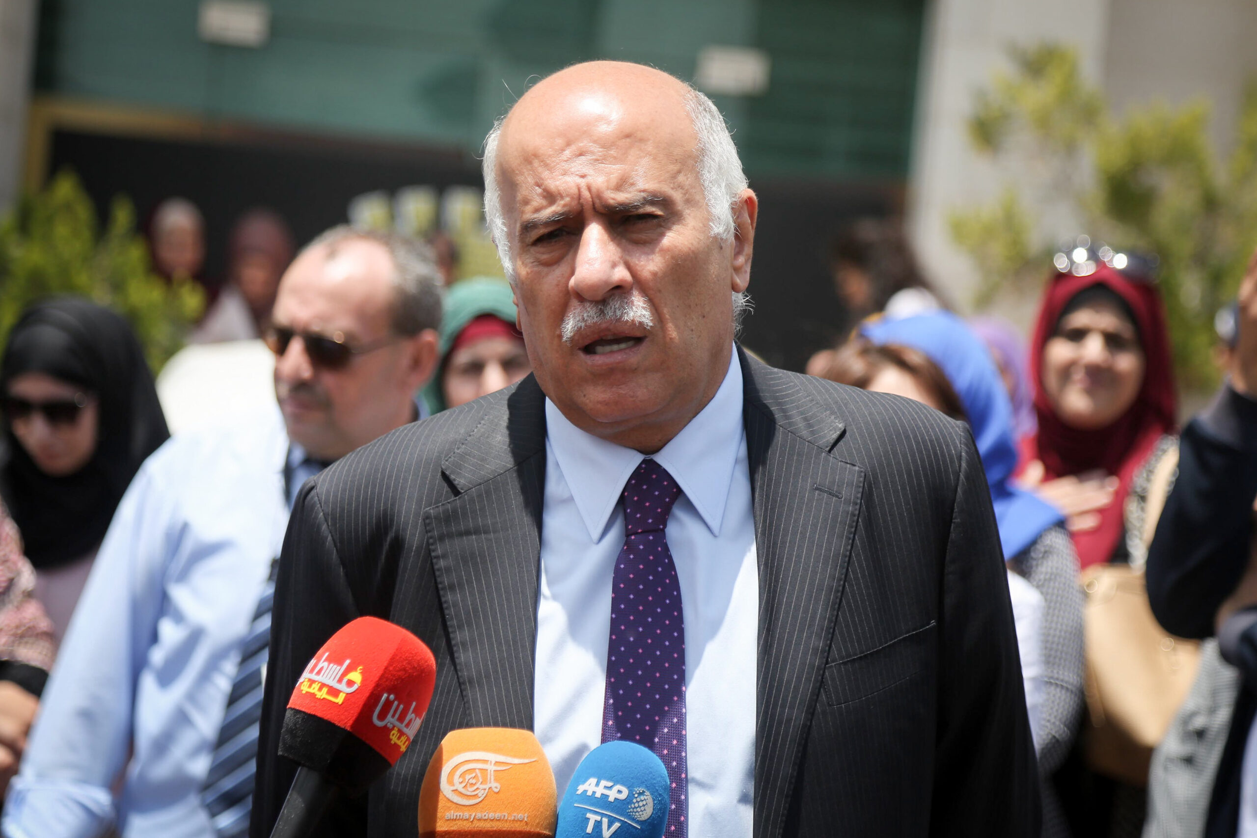 Head of the Palestinian Football Association Jibril Rajoub. Photo by Flash90