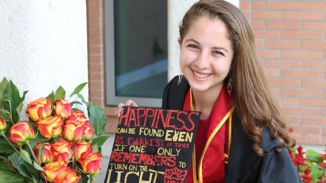 Rachel Lester, who made aliyah from Los Angeles. spent much of the war since the Hamas massacre of Oct. 7, 2023, producing videos viewed by millions around the world, June 2026. Credit: Courtesy.