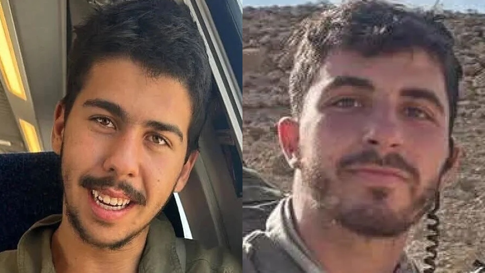 IDF Staff Sgt. Yoav Klein, 21, and Master Sgt. Nir Ben Ari, 21, fell in battle in Southern Lebanon on June 19. Photos provide by the IDF Spokesman