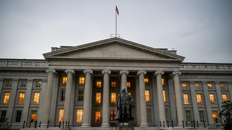 View of the United States Department of the Treasury in Washington DC, on July 16, 2025. Photo by Arie Leib Abrams/Flash90