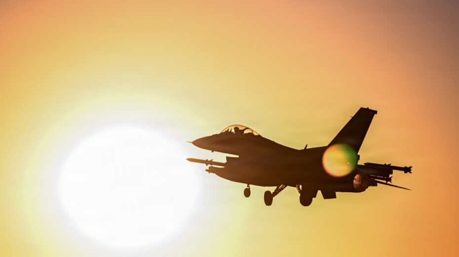 A US Air Force F-16 fighter jet in action in the Middle East. The US attacked military targets in Iran again on the sixth night of attacks. Photo: US Central Command (CENTCOM)