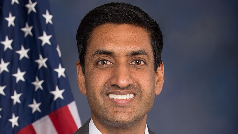 Rep. Ro Khanna (D-CA). Photo: US Congress/Eric Connolly/Public domain
