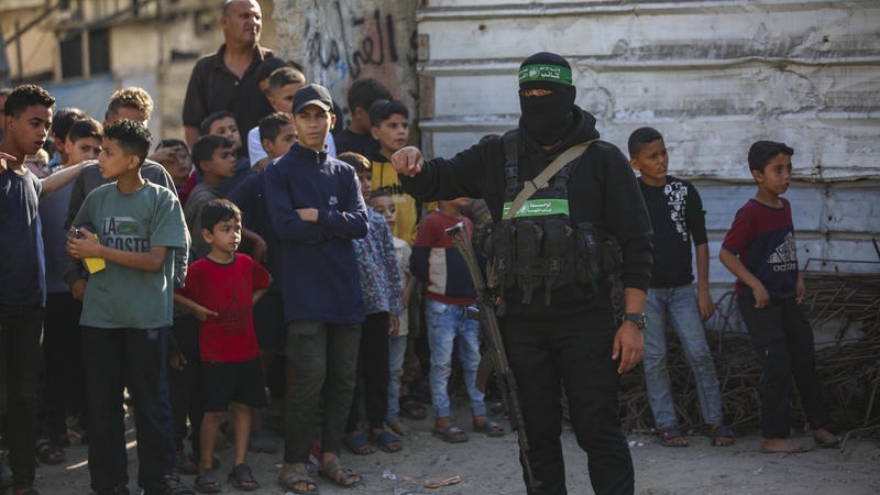 Armed Hamas gunmen still rule the streets in Gaza. Photo by Ali Hassan/Flash90