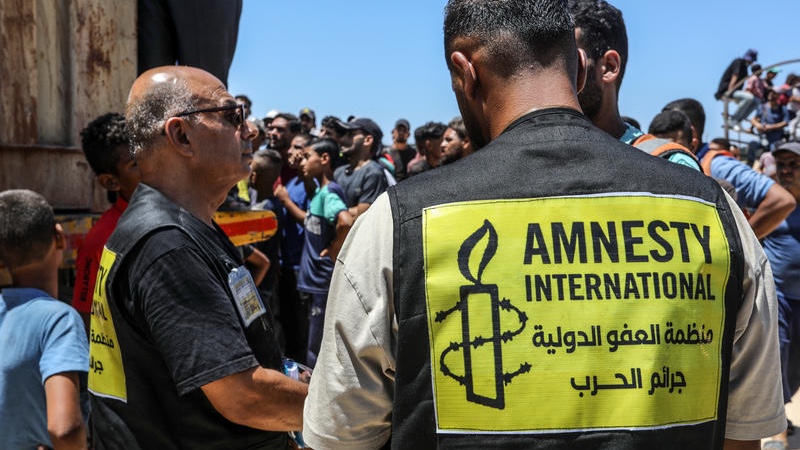Amnesty International in Gaza.