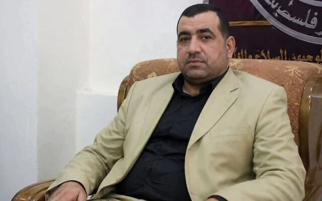 Muein al-Arabid, head of Hamas's internal security apparatus, was arrested by Israel on September 1, 2026. (Social media / Used in accordance with § 27a of the Copyright Act)