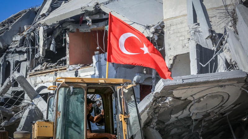 Illustration. Turkish charities have had a major footprint in Gaza since Oct. 7. Photo by Abed Rahim Khatib/FLASH90