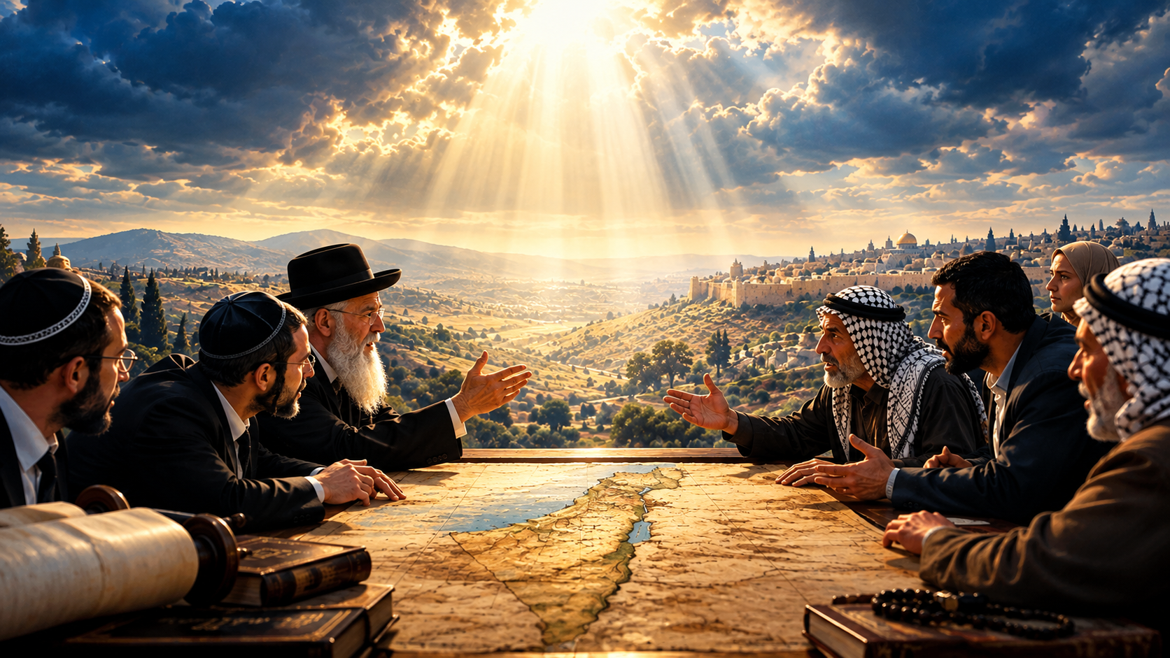 Who has a claim to the Holy Land? AI-Generated